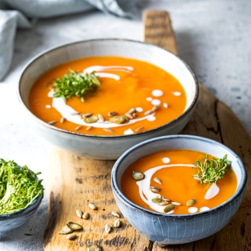 Recette |  Soupe au potiron